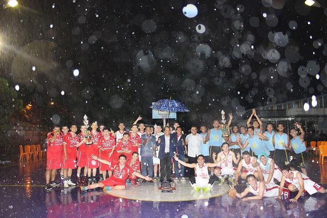 UNPRI dan SMU Methodist 2 Juara Nommensen Basketball Competition 2017
