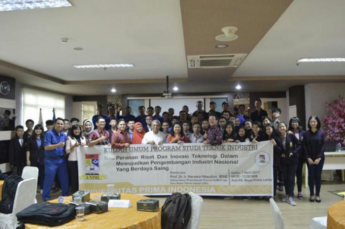 Ketua Dewan Riset Daerah Sumut Beri Kuliah Umum di UNPRI Medan