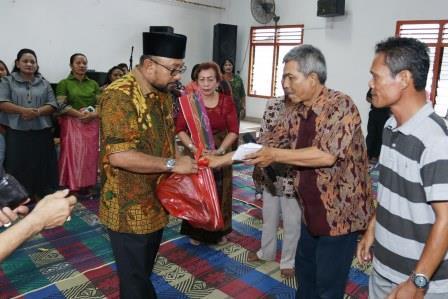 Walikota Tanjungpinang Hadiri Pesta Bona Taon Marga Sibarani