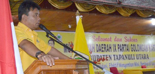 Fernando Simanjuntak Pimpin Golkar Taput