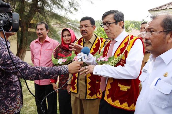 Tinjau Ujian Nasional di Nias, Ini Harapan Menteri Hukum dan HAM