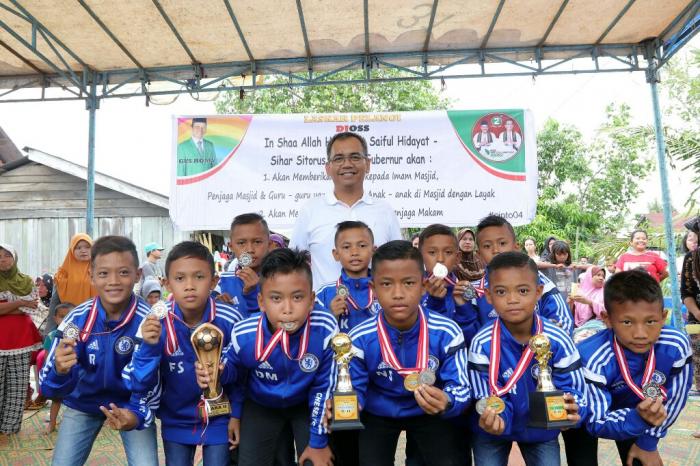 SSB Klumpang Putra Juara, Sihar : Kalian Masa Depan Sepakbola Sumut