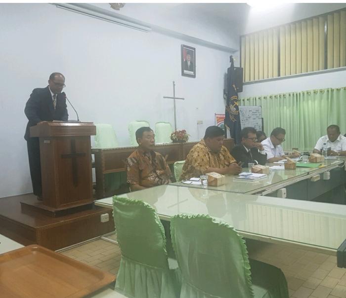 Rektor Lantik Berbagai Pejabat di Lingkungan Nommensen