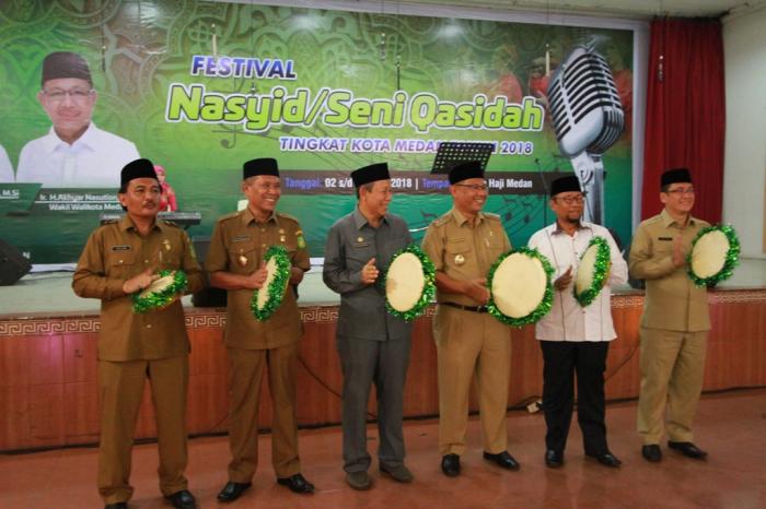 Wakil Wali Kota Buka Festival Nasyid/Seni Qasidah 2018