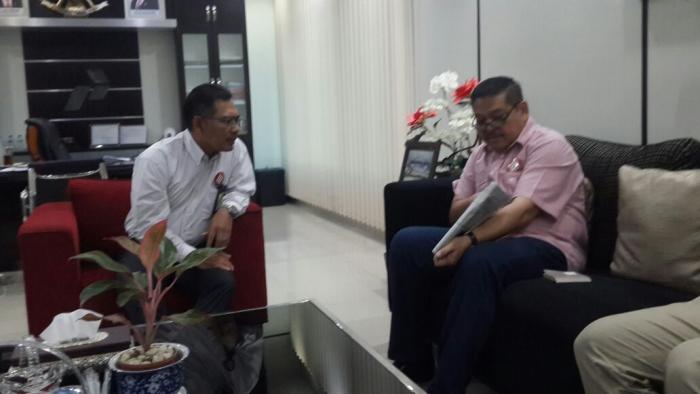 Temui GM MOR I Pertamina, Parlindungan Purba Sampaikan Pesan Warga