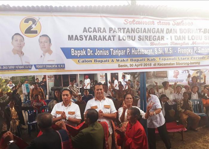 Masyarakat Lobu Siregar I & II, Berangkatkan JTP PRENDS