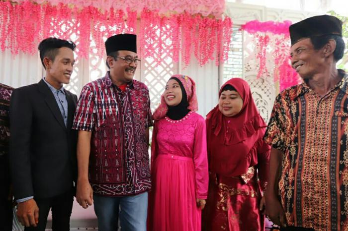 Saat Djarot Hadiri Pesta Pernikahan Warga Percut Sei Tuan