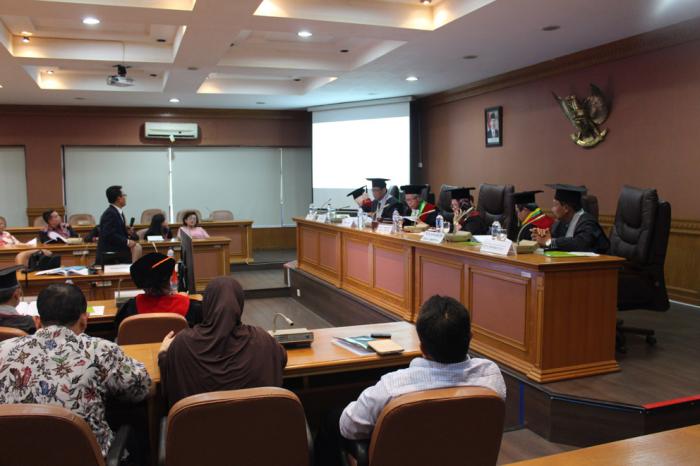Dosen Pertanian Nommensen Pertahankan Disertasi Ekstraksi Minyak Dari Serat Mesokarp Kelapa Sawit