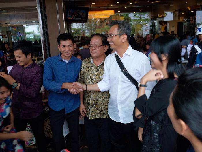 Tiba di Medan Fair, Sihar 'Diserang' Sekelompok Orang