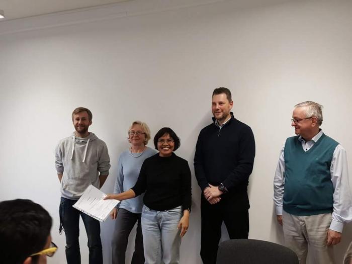 Dr. Erika Pardede Presentasikan Makalahnya di Georg August Universiteit Gottingen Jerman