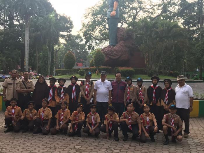 Wali Kota Lepas Delegasi Pramuka Ikuti 13th Souhtern Border Jambore Thailand 2018