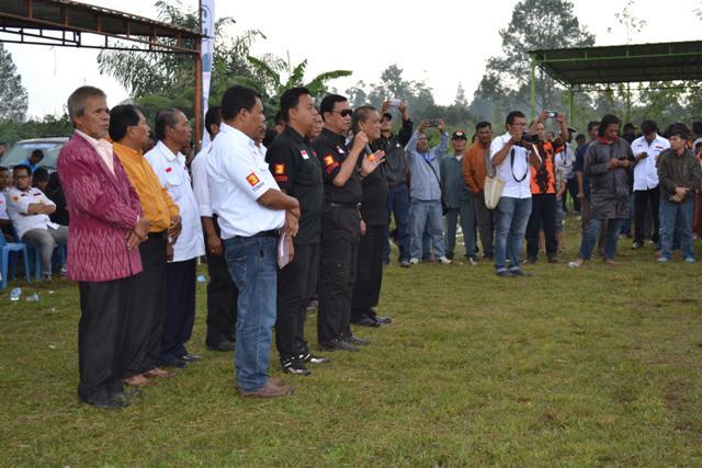 Kampanye TOMAN di Pangaribuan: Bantuan Pusat Jangan Diklaim Sebagai Program Daerah