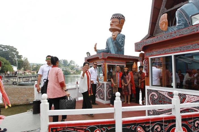 Kedatangan Ibu Negara Memantik Pamor Destinasi Danau Toba