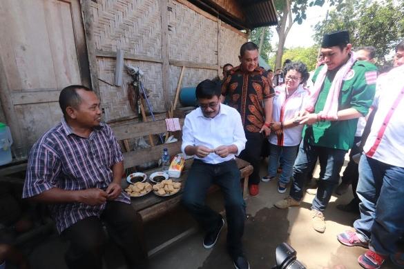 Djarot: Tahu dan Sambalnya Benar-benar Djoss