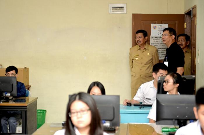 UNBK Meningkat, Tahun Depan Gubernur Optimis Jangkau Seluruh Sekolah di Sumut