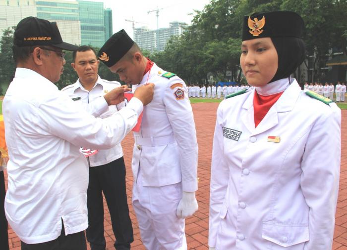 Wali Kota Buka Lomba Kreasi Gelar Aksi Paskibra