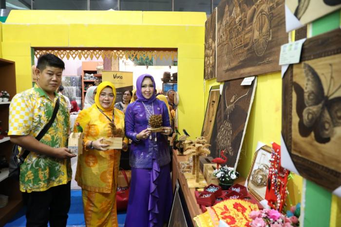 Dekranasda Medan Bawa Produk Kerajinan Terbaik di INACRAFT 2019