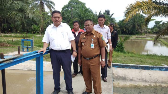 Parlindungan Purba di Batubara:  Tiga Kecamatan Bisa Gagal Panen Jika Saluran Irigasi Tidak Segera Diperbaiki