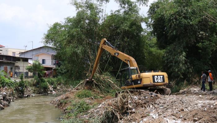 Wakil Wali Kota Pimpin Pembersihan Sungai Babura