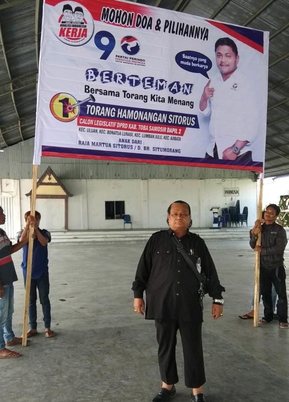 Caleg Perindo Dapil II Torang Halomoan Sitorus Janji Bangun Sekolah SMP di Sappuara