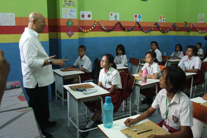 USBN di SD Yaspenas Cenderamata dan UNBK di SMP Negeri I Lancar