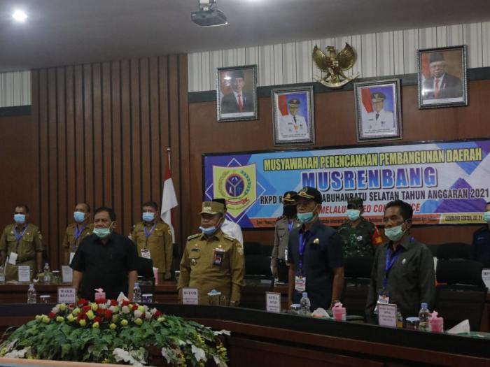Wildan Buka Musrenbang RKPD Labusel 2021