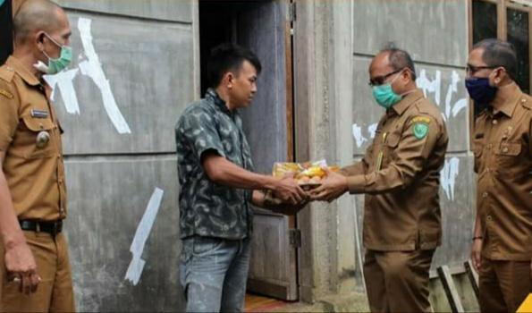 1885 Sembako Covid 19 Untuk Kecamatan Padangsidimpuan Hutaimbaru