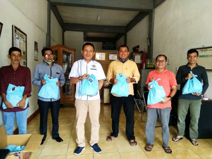 Tambang Emas Martabe Gandeng PWI Tabagsel Bekali Wartawan Alkes Pendukung Peliputan Masa Covid-19