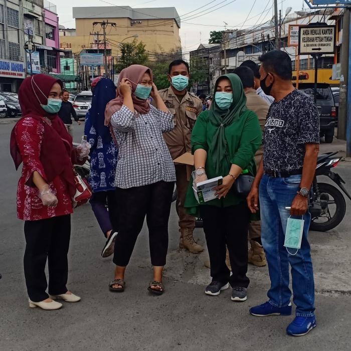 TP PKK Kota Medan Gelar Aksi Peduli Covid-19
