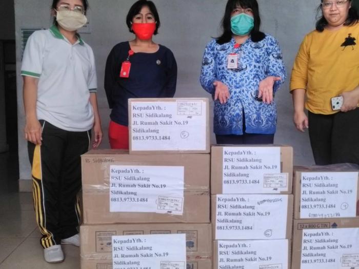 Aksi Tanggap Covid-19, Tiga Rumah Sakit di Kabupaten Terima Bantuan APD dari UHN Medan