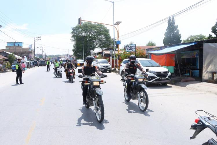 Polres Humbang Hasundutan Tingkatkan Patroli Selama Bulan Ramadhan 2022