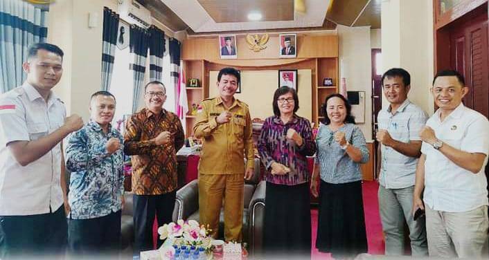 Bupati Nias Barat Terima Audensi Gereja Niha Keriso Protestan Indonesia (GNKP-I)