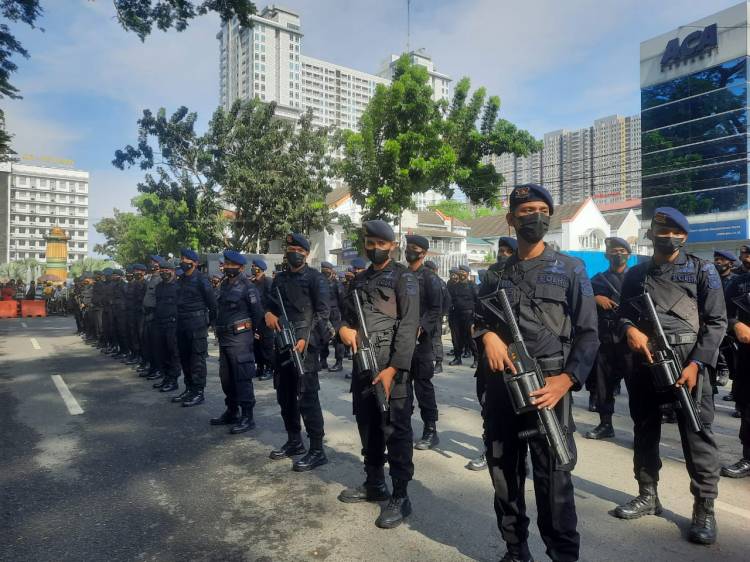 Jelang Pilkades Kabupaten Deliserdang, 2 SSK Brimob Poldasu Disiapkan Dalam Pengamanan