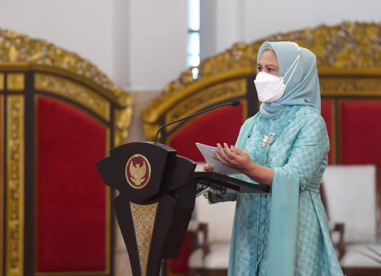 Ibu Iriana Jokowi Maknai Peringatan Hari Kartini sebagai Era Kebangkitan Perempuan Lawan Pandemi