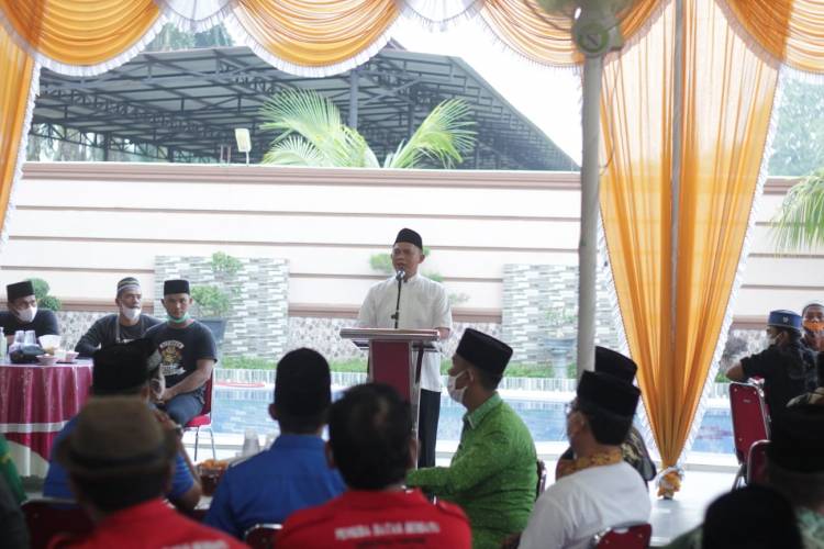 Bupati Erik Ajak OKP Saling Menguatkan Membolo Labuhanbatu