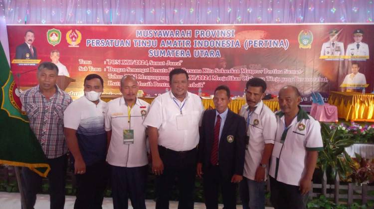 Pengprov Pertina Sumut Berkomitmen  Lakukan Pembinaan Atlet dengan Merangkul Semua Elemen