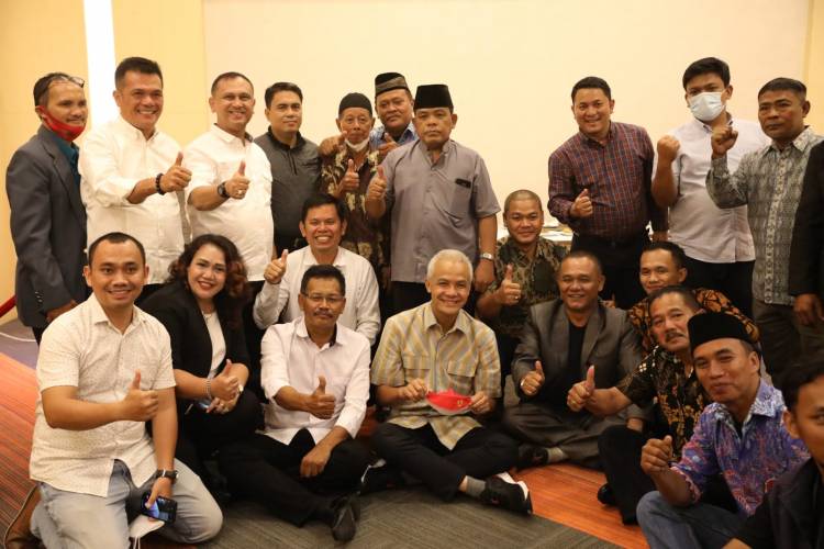 Bertemu Ganjar Pranowo, Ketua Umum HBB Pesankan Pentingnya Menjaga Kebhinekaan