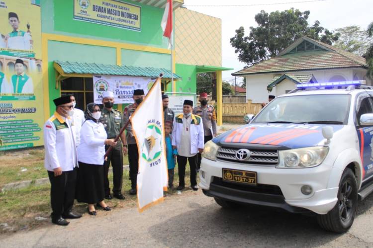 Wabup Labuhanbatu Hadiri Pelepasan Team Safari Ramadhan DMI