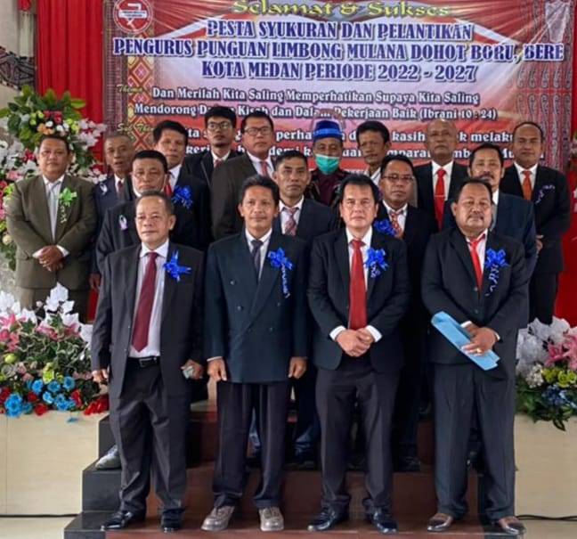 Sukses, Limbong Mulana Kota Medan Gelar Syukuran dan Pelantikan  Pengurus Periode 2022-2027