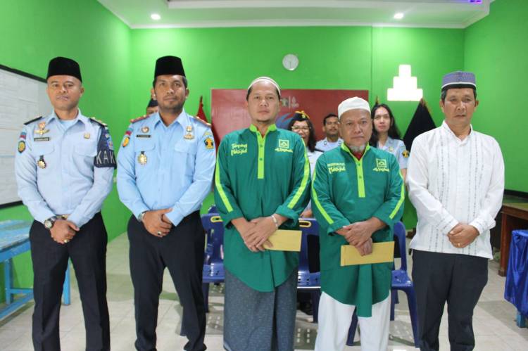 408 Orang Warga Binaan Lapas Siborongborong Kanwilkumham Sumut Terima Remisi Lebaran