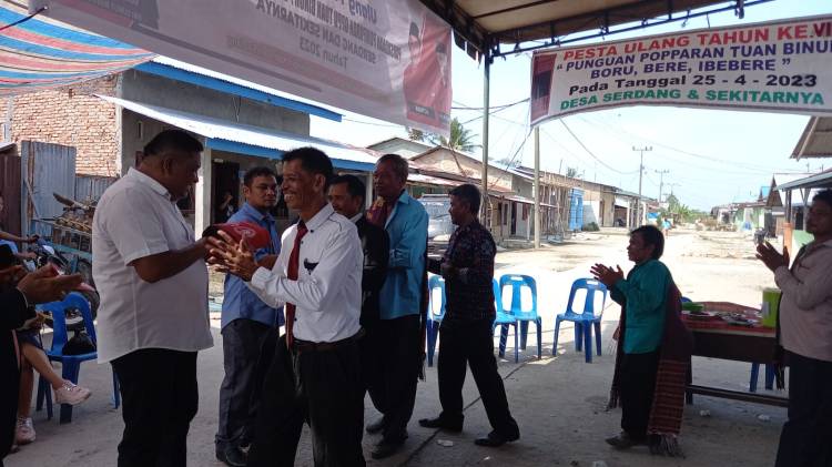 Sabam Manalu Hadiri HUT Parsadaan Pomparan Tuan Binur Serdang