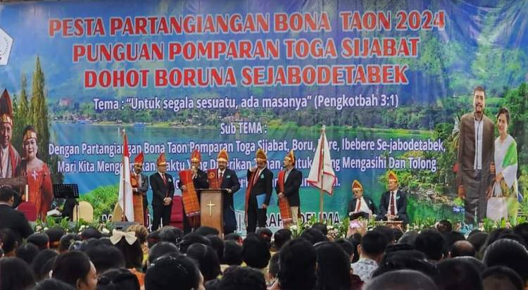 Pesta Bona Taon 2024 Punguan Pomparan Toga Sijabat dan Boruna Sejabodetabek