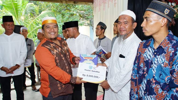 Mesjid AT TAQWA Desa N4 Aek Nabara Menjadi Penutup Safari Ramadhan 1445 H Pemkab Labuhanbatu