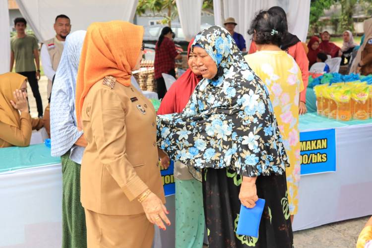 Pemkab Labuhanbatu Gelar Gerakan Pangan Murah