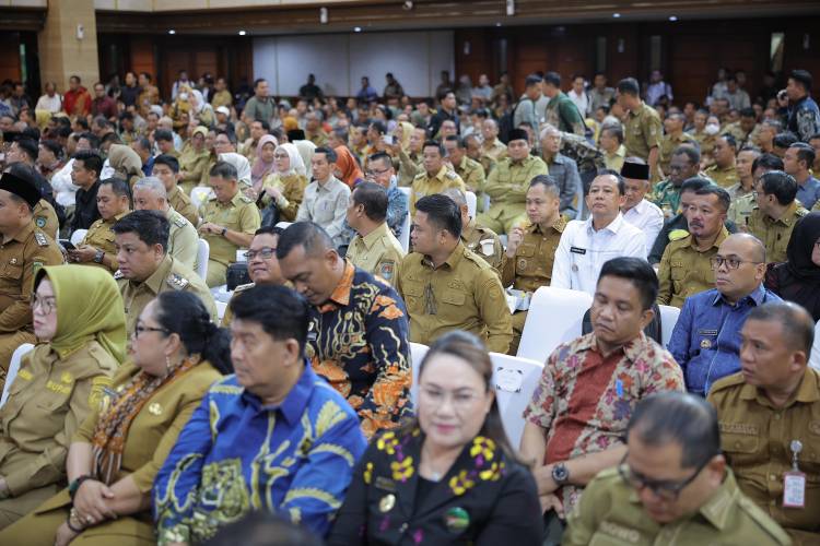 Wakil Bupati Labuhanbatu Ikuti Rakornas Antisipasi Kekeringan Ekstrem oleh BMKG Tahun 2026