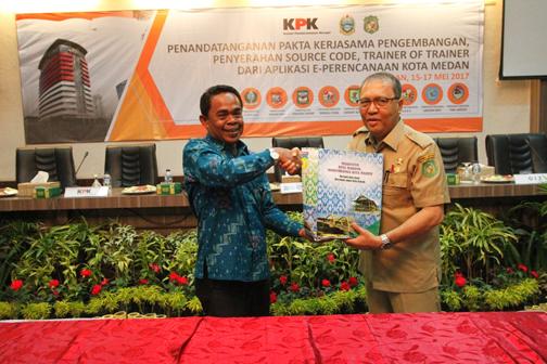 10 Kabupaten/Kota Belajar e-Planning Dengan Pemko Medan