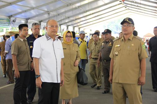 Bersama Akhyar Nasution, Wali Kota Tinjau Persiapan Ramadhan Fair 
