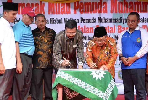 Pekan Olahraga Pemuda Muhammadiyah, Gubernur Ingkatkan Masyarakat Jangan Mau Diadu Domba