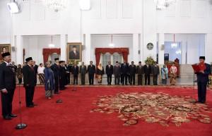 Termasuk Radlan Pardede, Presiden Jokowi Lantik 6 Duta Besar Baru RI Untuk Negara Sahabat