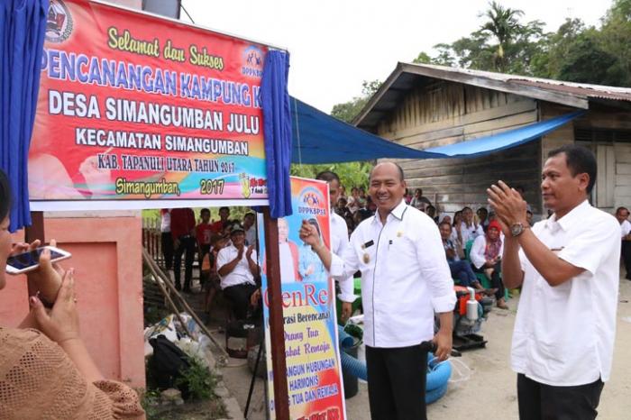 Desa Simangumban Julu Dicanangkan Jadi Kampung KB